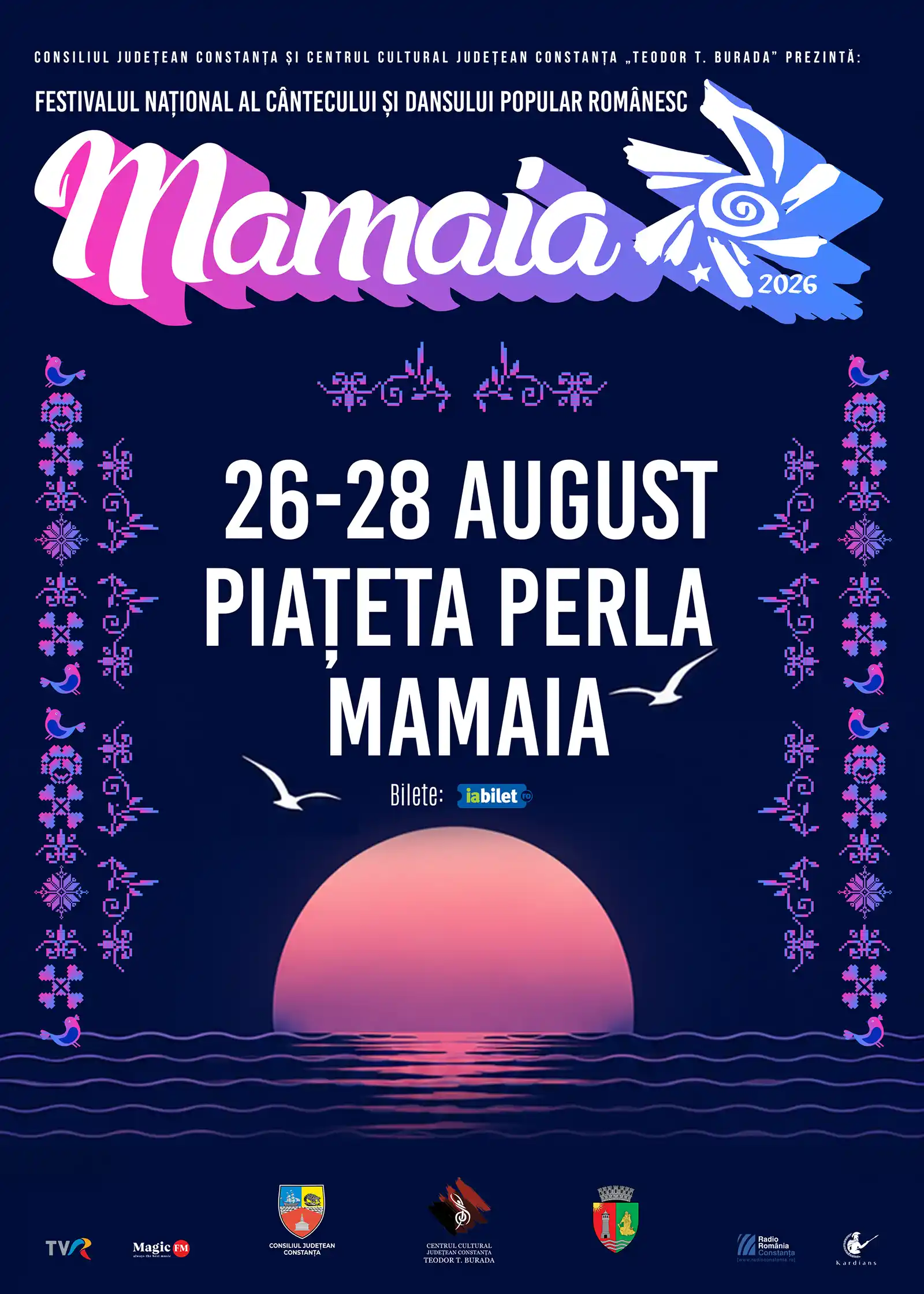 Au fost desemnați participanții la Festivalul Național al Cântecului și Dansului Popular Românesc „Mamaia” 2026