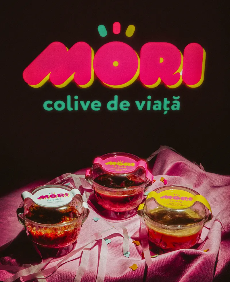Produse Mori și identitatea vizuală „colive de viață”