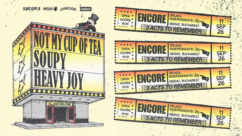 Not My Cup of Tea + Soupy + Heavy Joy @ Encore