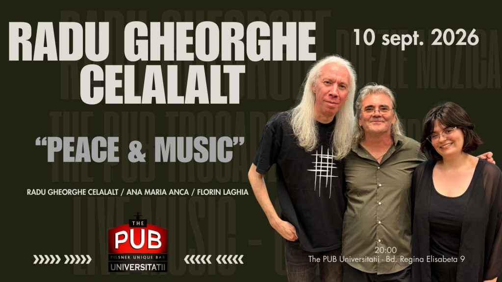 Radu Gheorghe Celălalt - "Pace & Music" @ The Pub - Universității