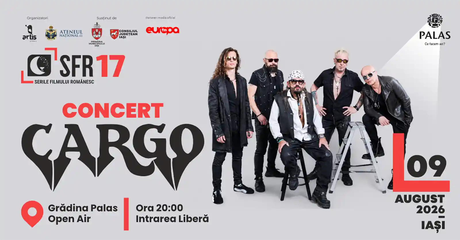 SFR 17 aduce la Iași concerte, teatru, expoziții și întâlniri speciale