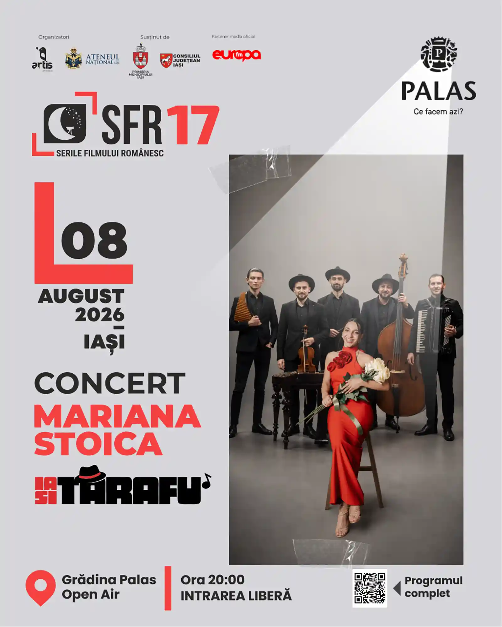 SFR 17 aduce la Iași concerte, teatru, expoziții și întâlniri speciale