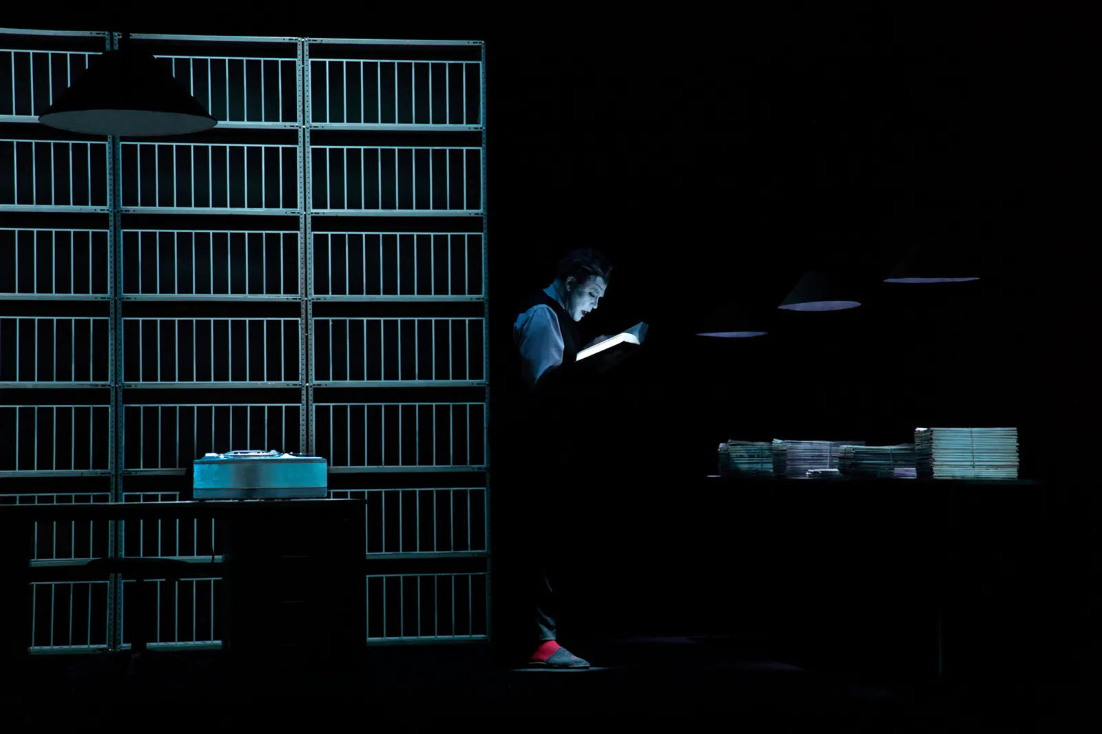 Scenă din Krapp’s Last Tape, 2009