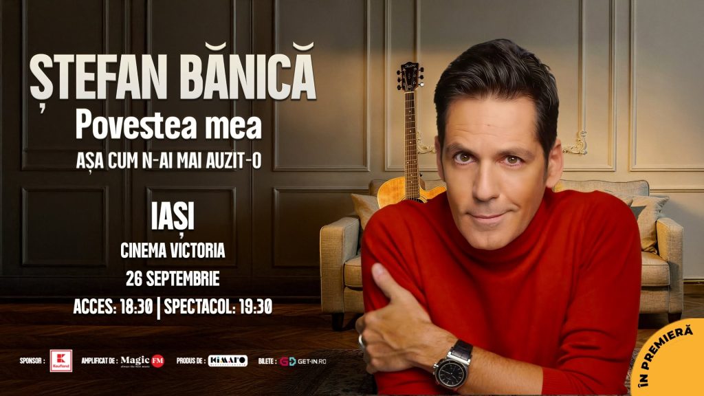 Ștefan Bănică – Povestea mea @ Sala Unirii - Cinema Victoria