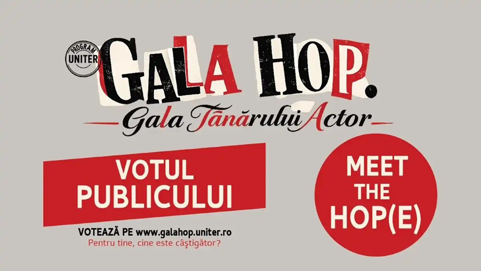 Vremea metamorfozelor începe la Gala HOP