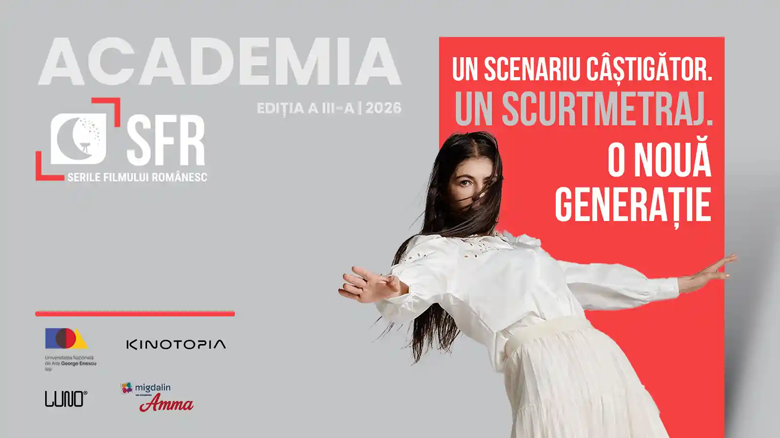 Iașul devine din nou platou de filmare. Academia SFR ajunge la cea de-a III-a ediție și produce un scurtmetraj românesc