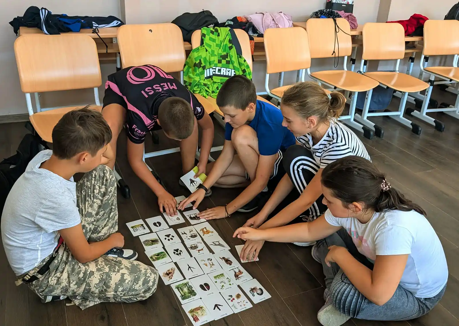 Activitate grup Racoș