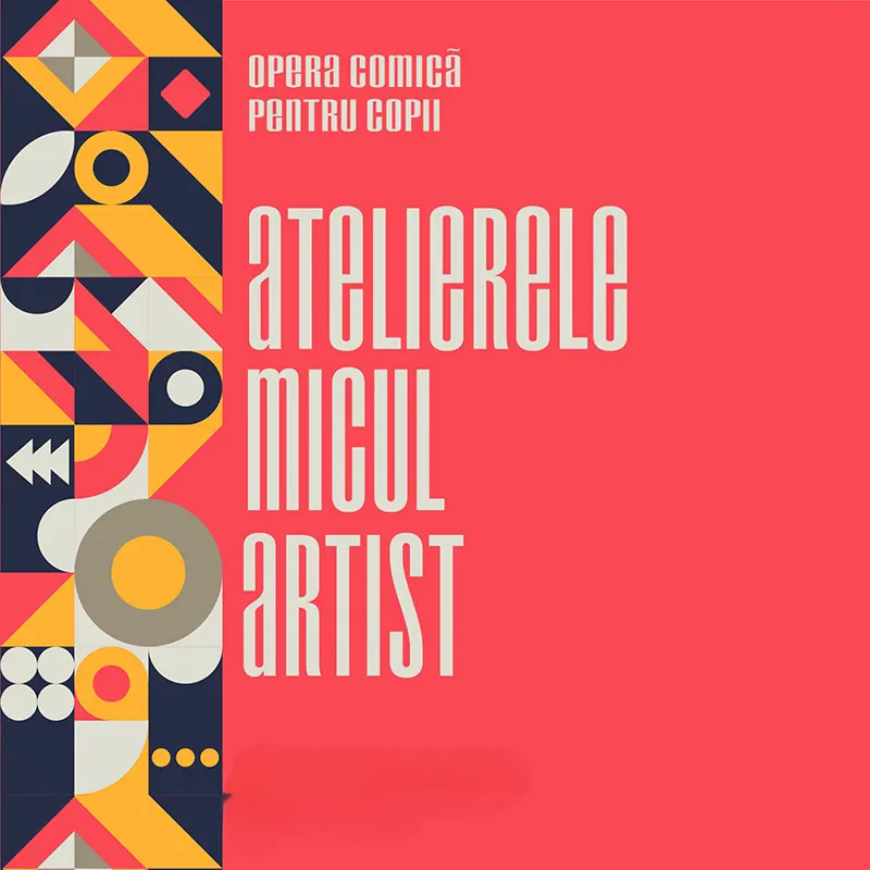 atelierele micul artist opera comica copii 2026 poster