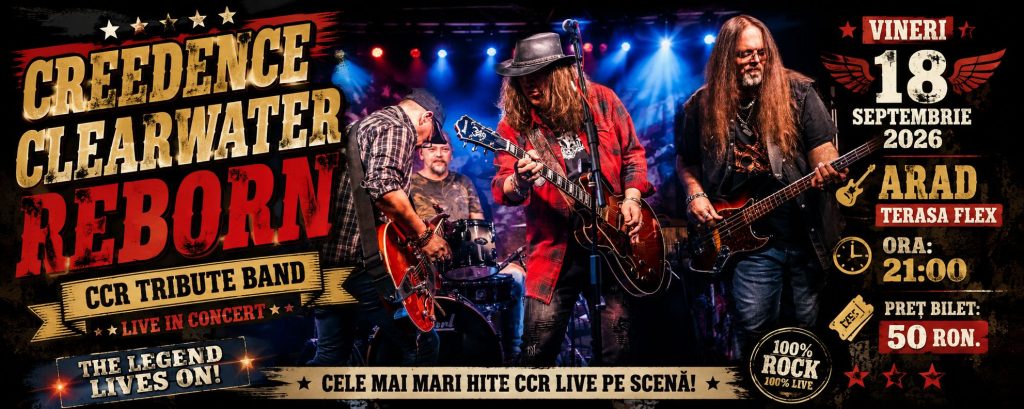 Creedence Clearwater Reborn-CCR tribute//Arad @ Terasa Flex
