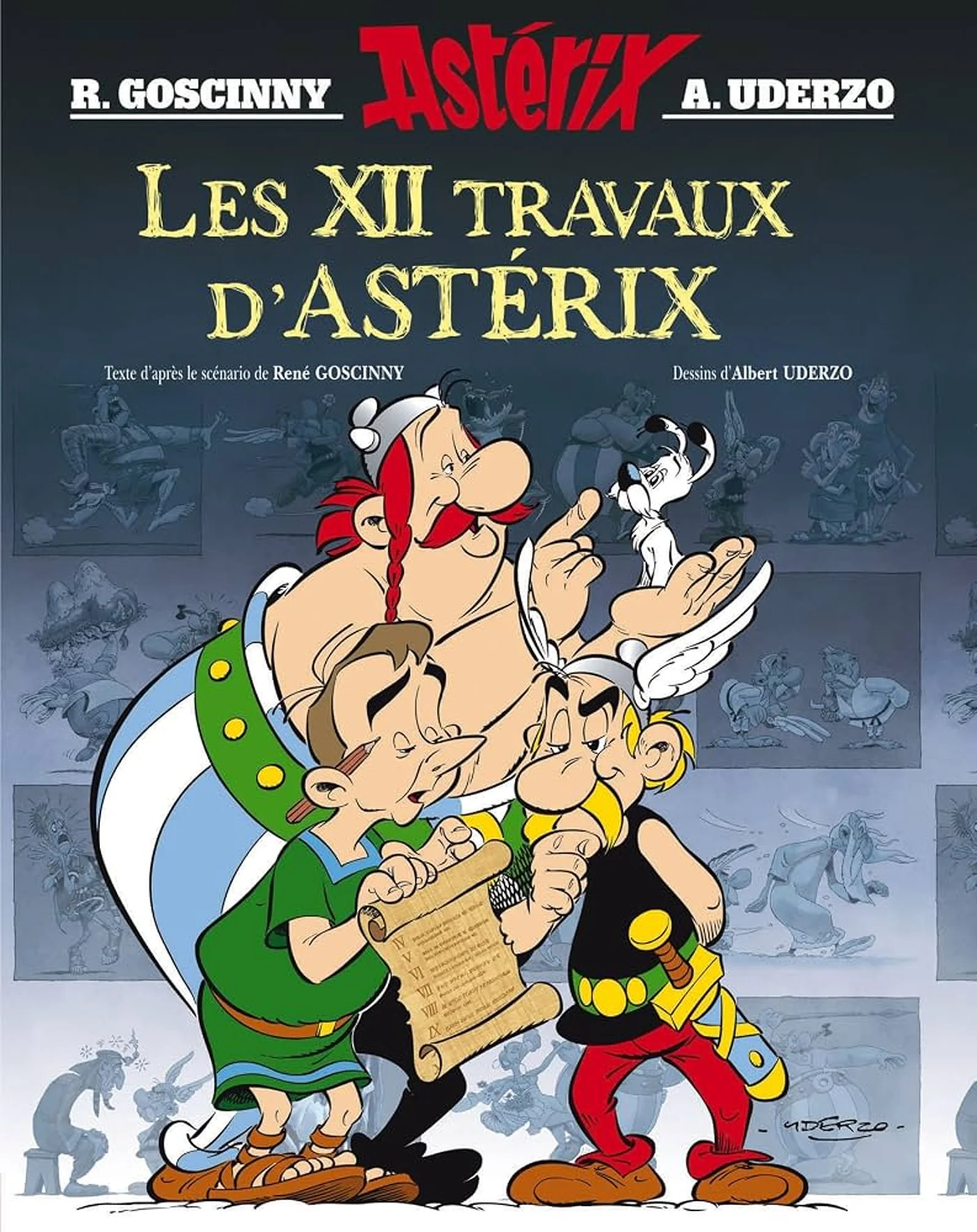 Coperta Asterix Les XII travaux d’asterix - centenar rene goscinny 2026
