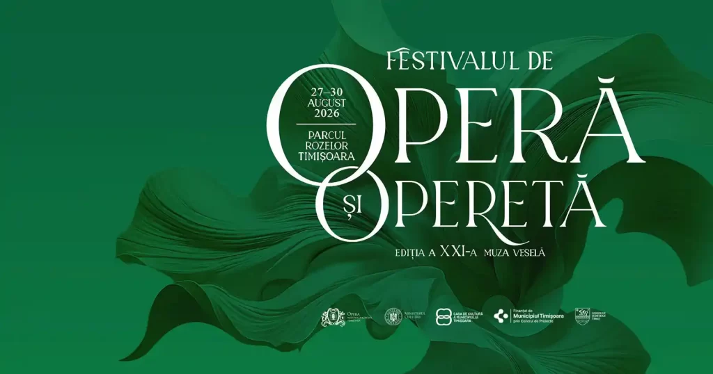Opera, opereta și musicalul se mută în Parcul Rozelor: Festivalul de Operă și Operetă, ediția 2026