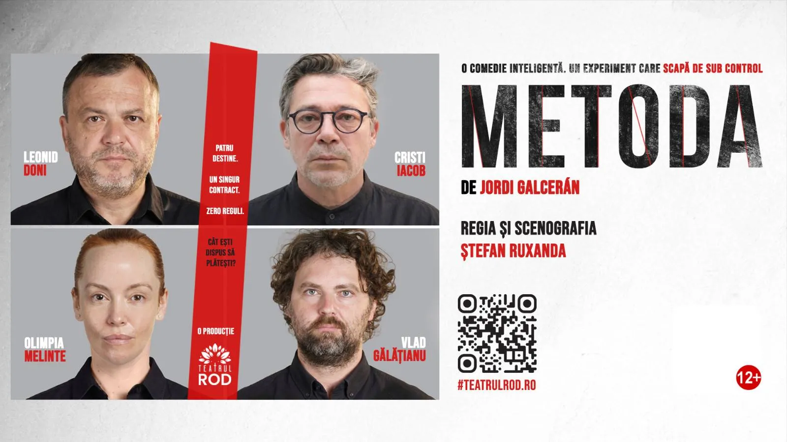 Metoda - de Jordi Galceran - PREMIERĂ la Bacau