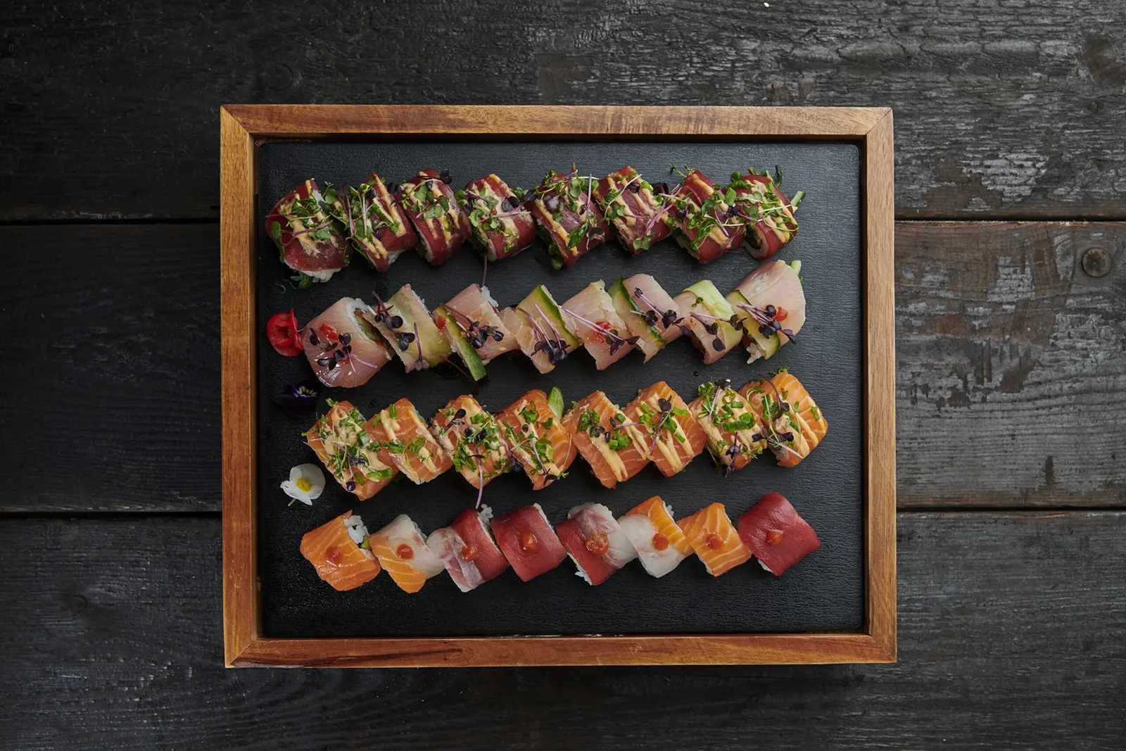Selecție Edo Maki la Edo Sushi București