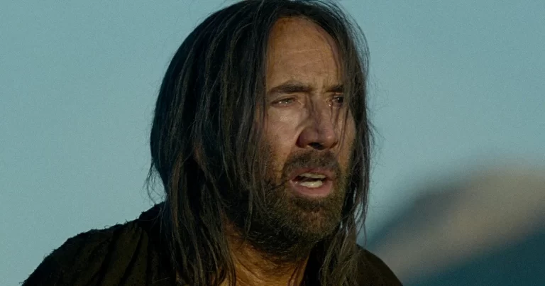 Nicholas Cage într-o scenă din Fiul tâmplarului