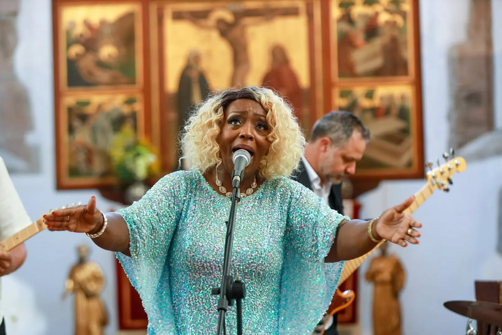 Sharrie Williams - momente Brașov Jazz & Blues Festival 2026 - Gospel la Biserica Fortificata Bod