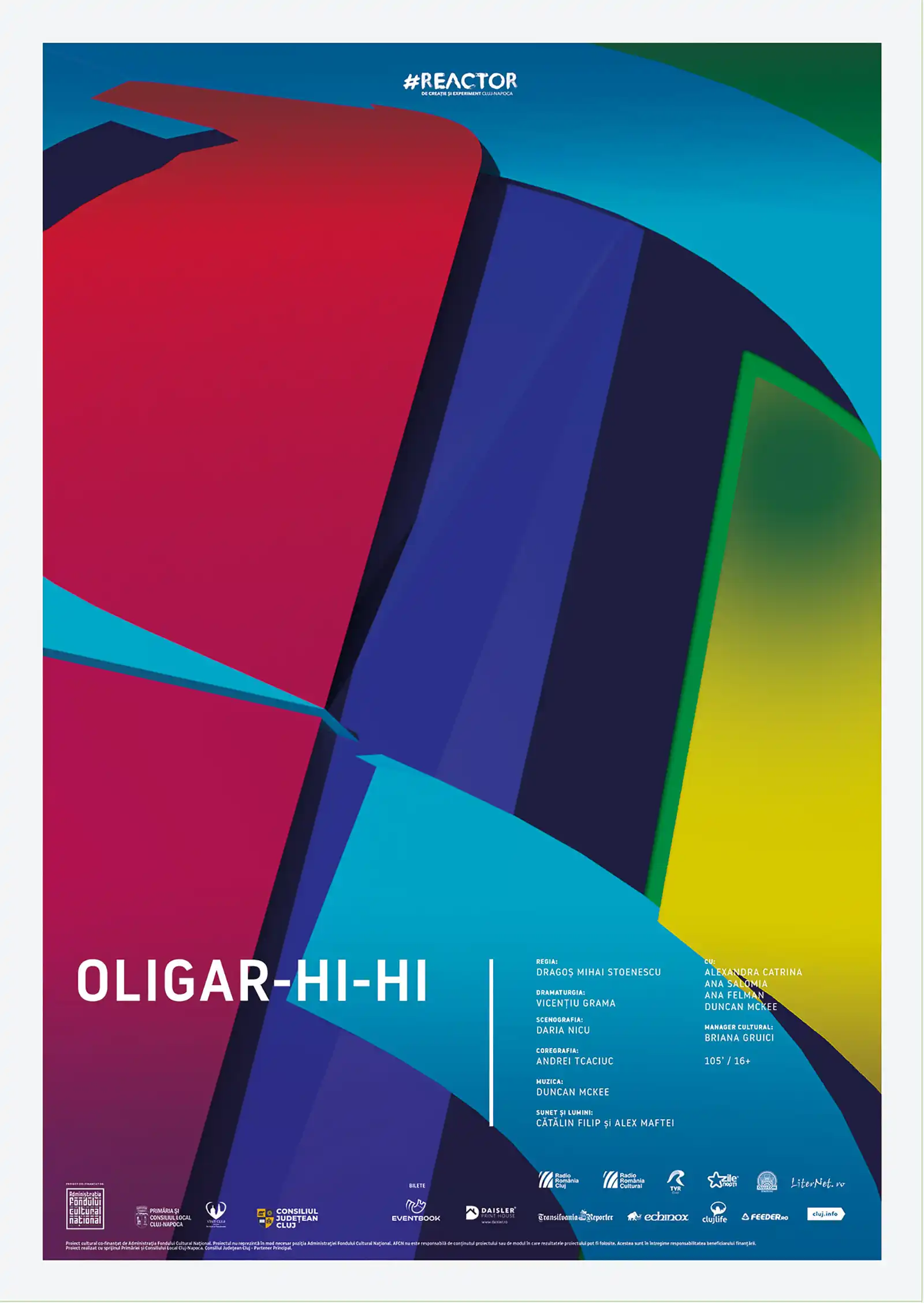Premieră - Spectacolul OLIGAR-HI-HI, creat la Reactor în rezidența pentru tineri Fresh Start