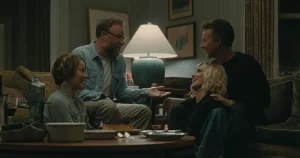 Seth Rogen, Olivia Wilde, Penelope Cruz și Edward Norton în filmul The Invite