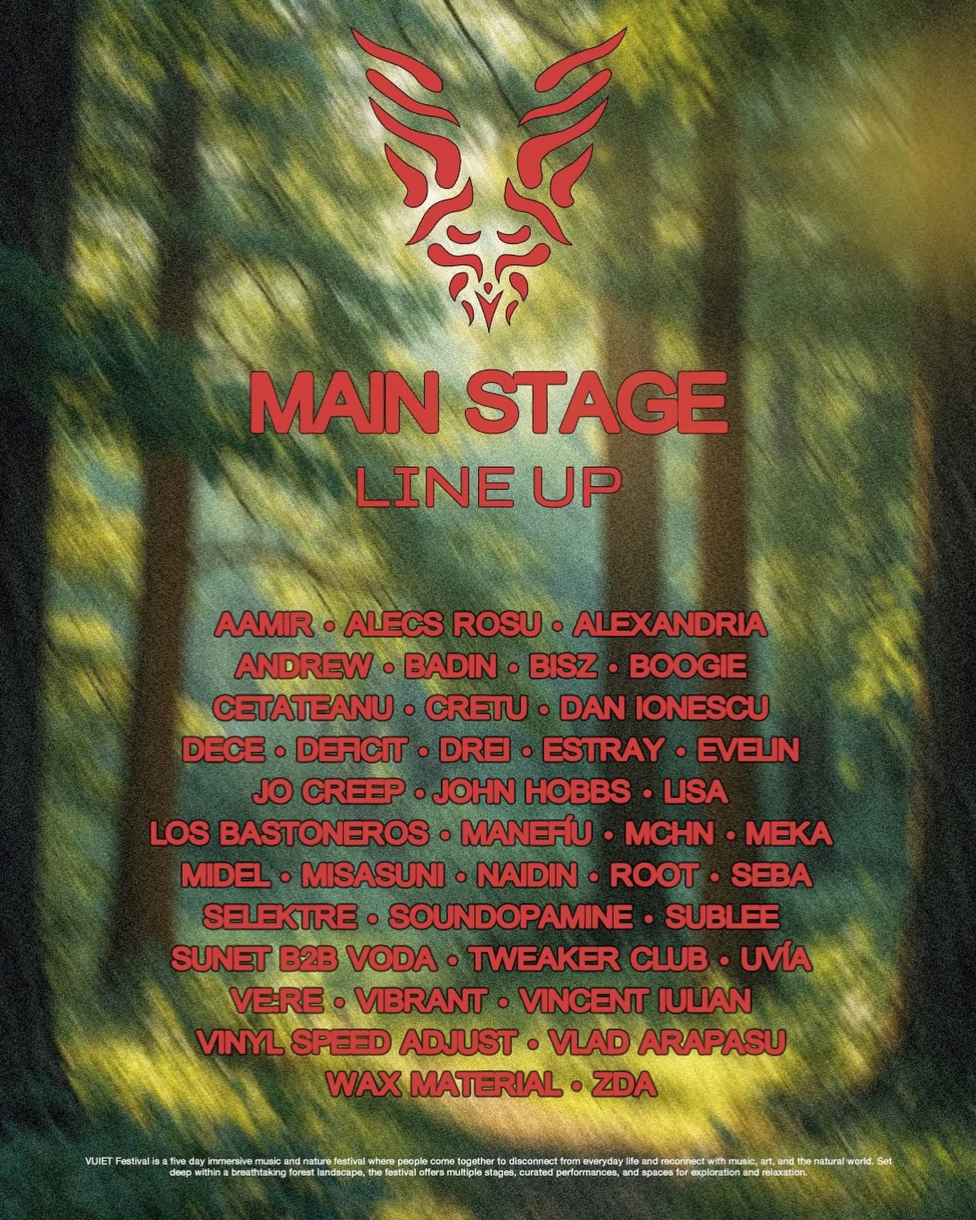 vuiet camp around 2026 lineup
