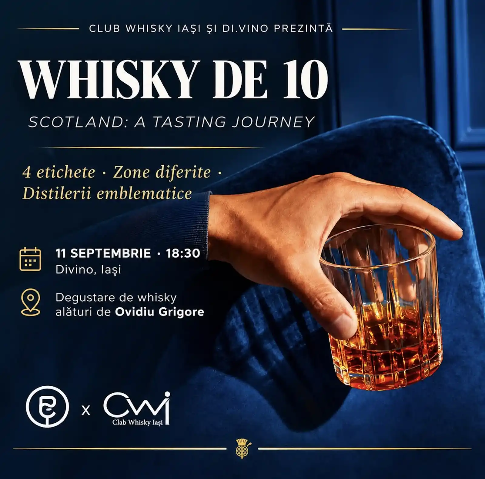 4 whisky-uri de 10 @ DiVino