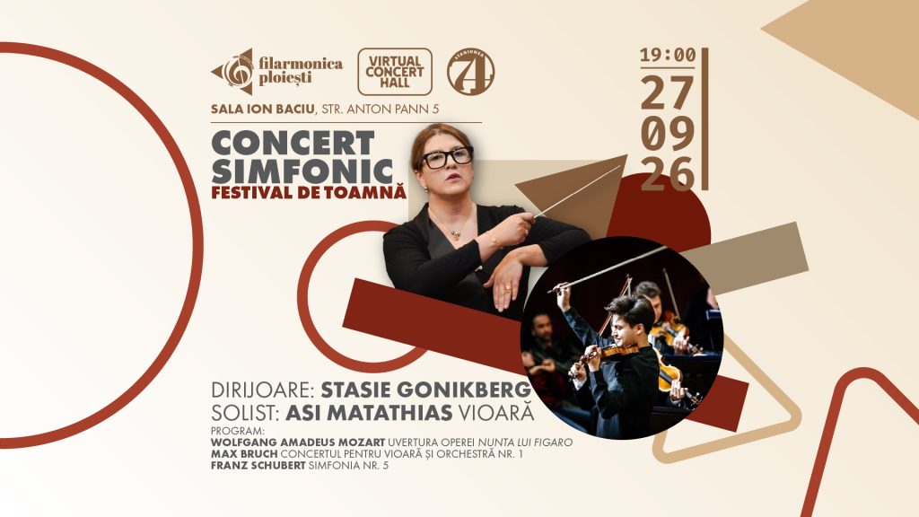 Concert simfonic – Festival de Toamnă @ Sala „Ion Baciu"