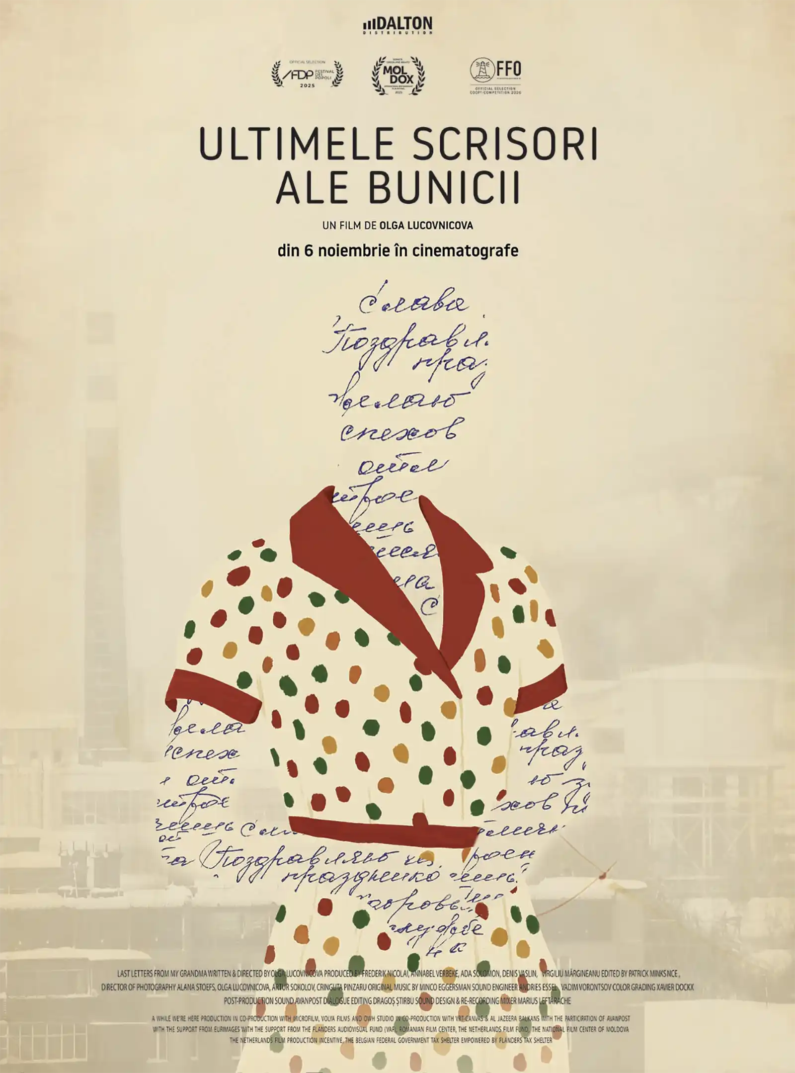 „Ultimele scrisori ale bunicii”, din 6 noiembrie în cinematografe