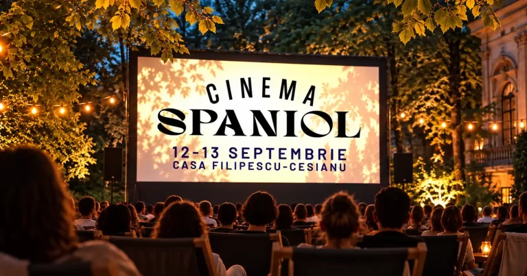 Weekend Sessions încheie sezonul în aer liber cu două seri de Cinema Spaniol la Casa Filipescu-Cesianu