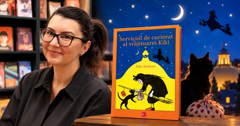 Interviu cu Lucia Popovici, Editorial Manager ALICE BOOKS, despre cum a ajuns vrăjitoarea Kiki în România, un clasic al literaturii japoneze pentru copii
