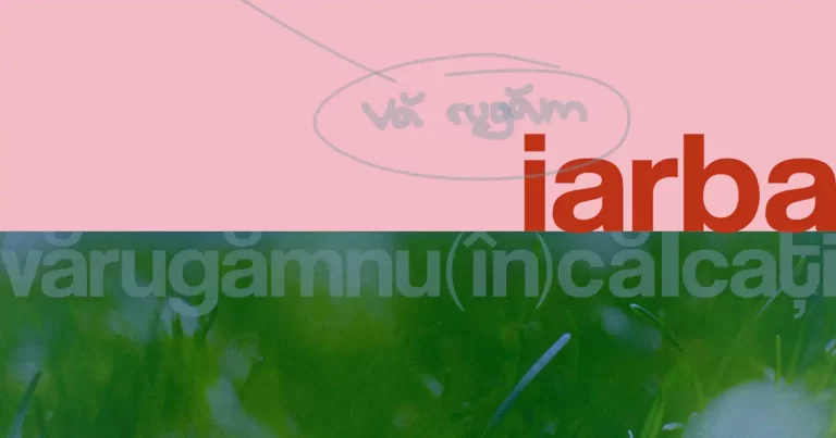 Vă rugăm, nu călcați iarba! - Primul solo-show Dumitrița Gurău