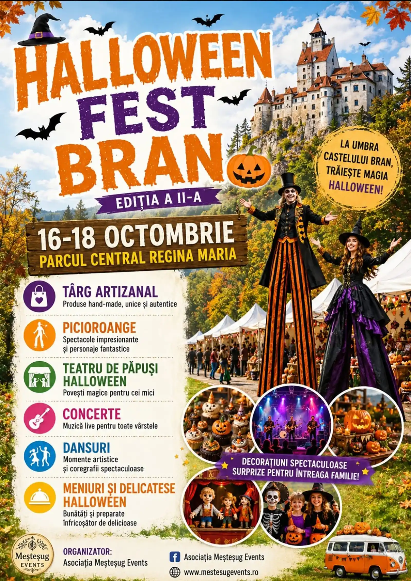 Caravana dovlecilor de Halloween @ Bran