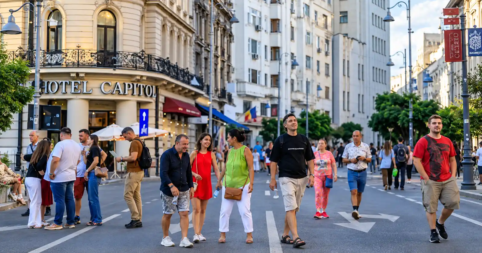 &bdquo;Străzi Deschise București, Promenadă urbană&rdquo; - Calea Victoriei, pietonală doar s&acirc;mbătă, 12 septembrie