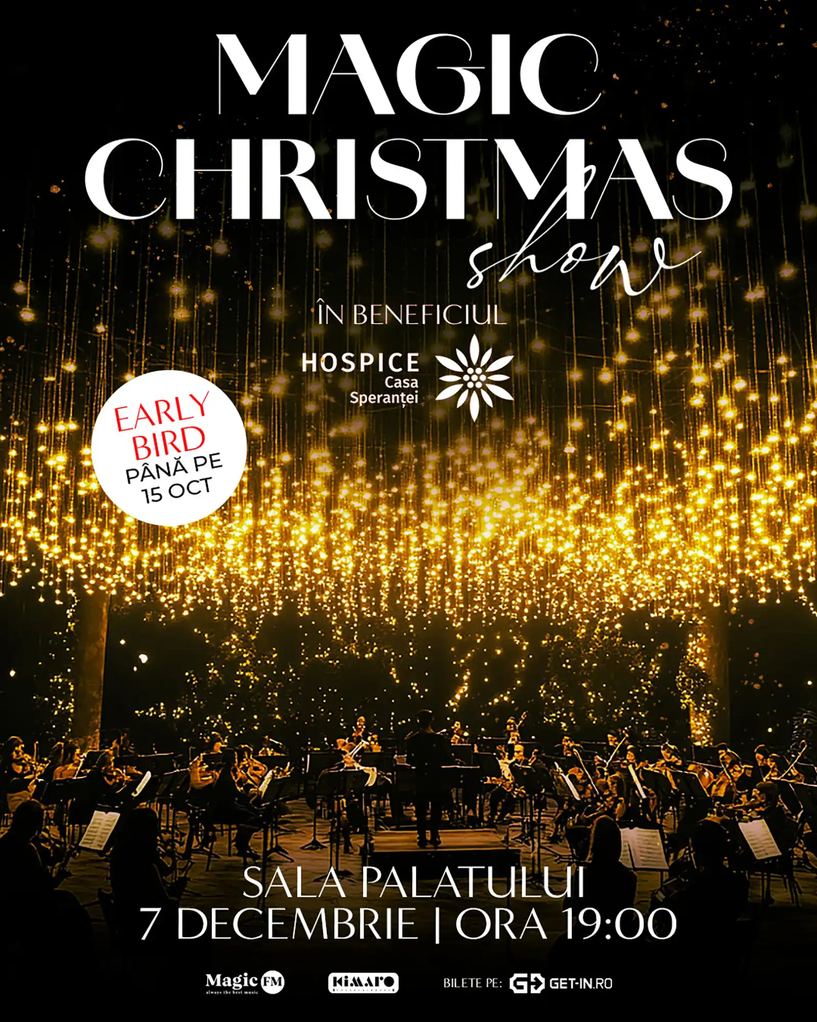 „Magic Christmas Show” - Magia sărbătorilor revine la Sala Palatului