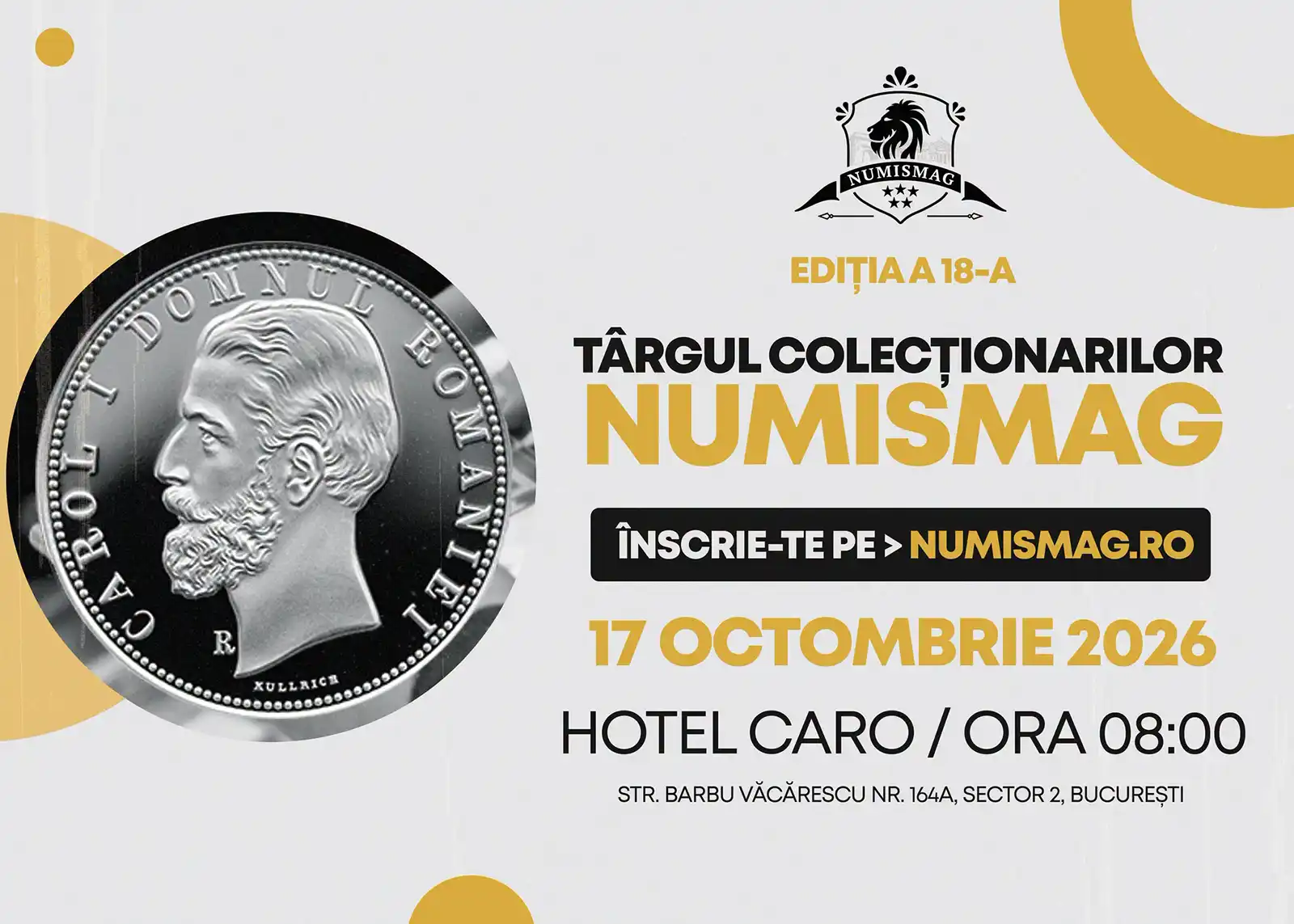 Târgul Colecționarilor NUMISMAG