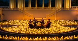 Multisenzorial continuă seria evenimentelor cu acces gratuit: concert dedicat lui George Enescu, la lumina a mii de lumânări