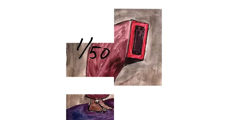 MIRCEA ROMAN. 1/50. Cincizeci de desene și lansarea catalogului artistului