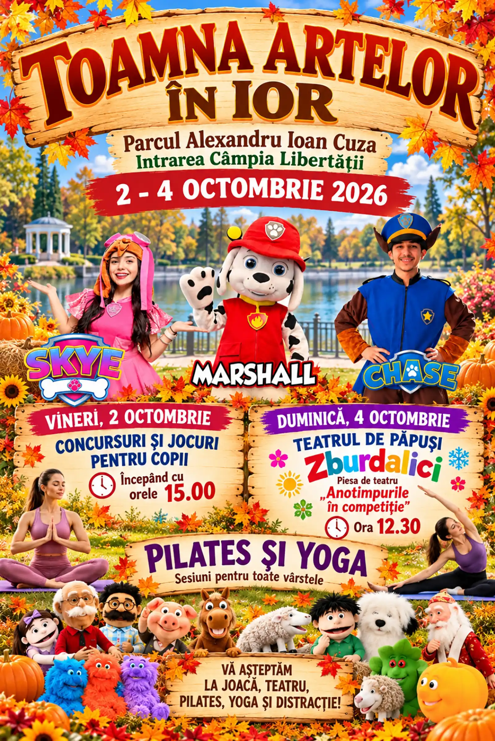 Toamna Artelor în parcul IOR din București