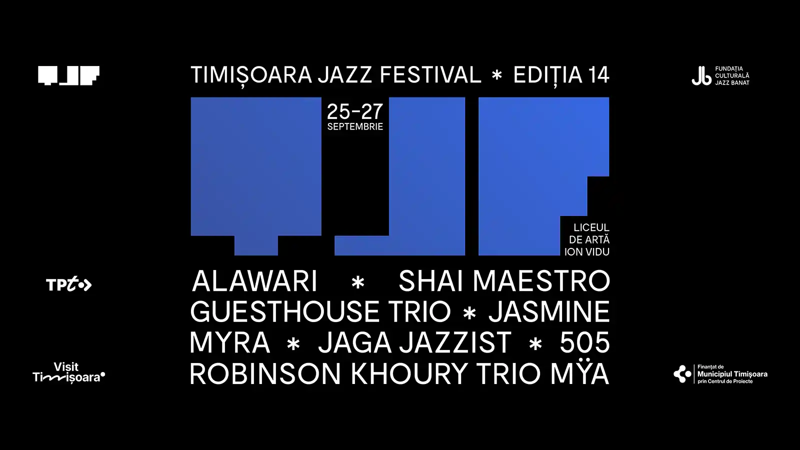 Timișoara Jazz Festival 2026: șase proiecte internaționale, în trei seri de jazz contemporan