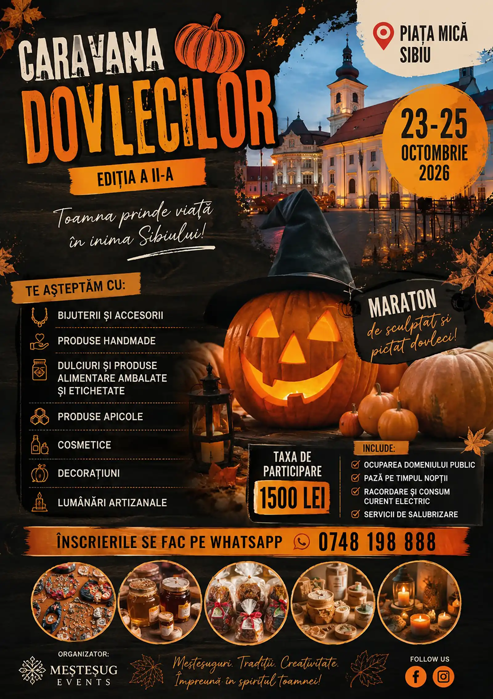 Caravana Dovlecilor de Halloween