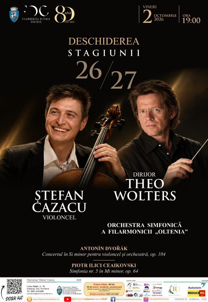 DVORAK/ CEAIKOVSKI/ Theo WOLTERS/ Ștefan CAZACU