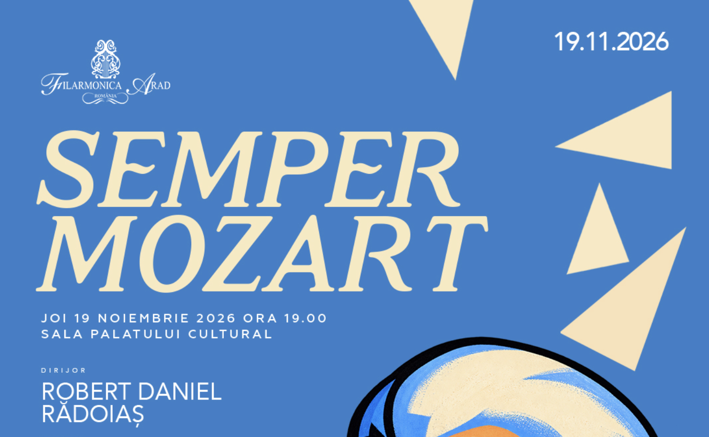 SEMPER MOZART – Concert vocal simfonic – Joi 19 noiembrie 2026