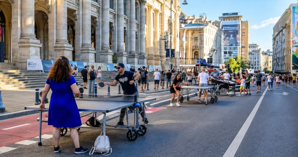 „Străzi Deschise București, Promenadă urbană” - Calea Victoriei, pietonală doar sâmbătă, 12 septembrie