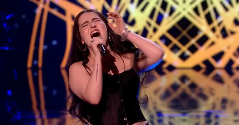 Teodora Sava din Piatra Neamț a întors toate scaunele la The Voice UK