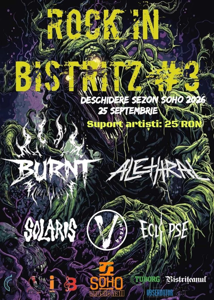 ROCK IN BISTRITZ #3 - Deschidere oficială sezon Soho