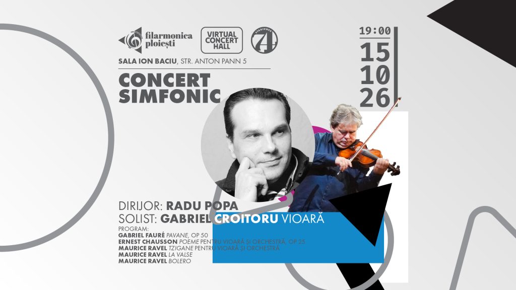 Concert simfonic - 15 octombrie 2026