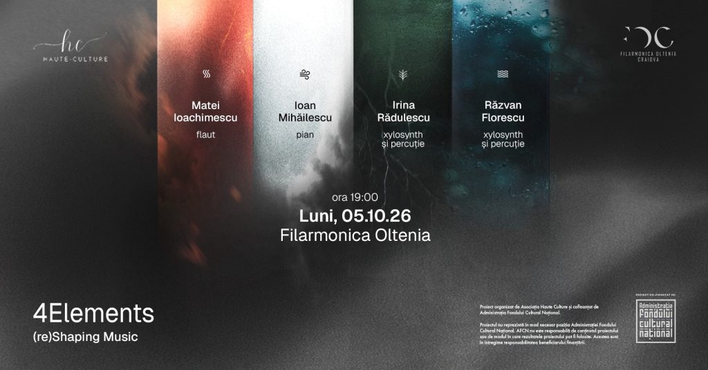 4 ELEMENTS: (re) Shaping Music | CRAIOVA