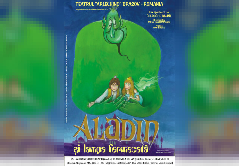 Aladin lampa fermecată