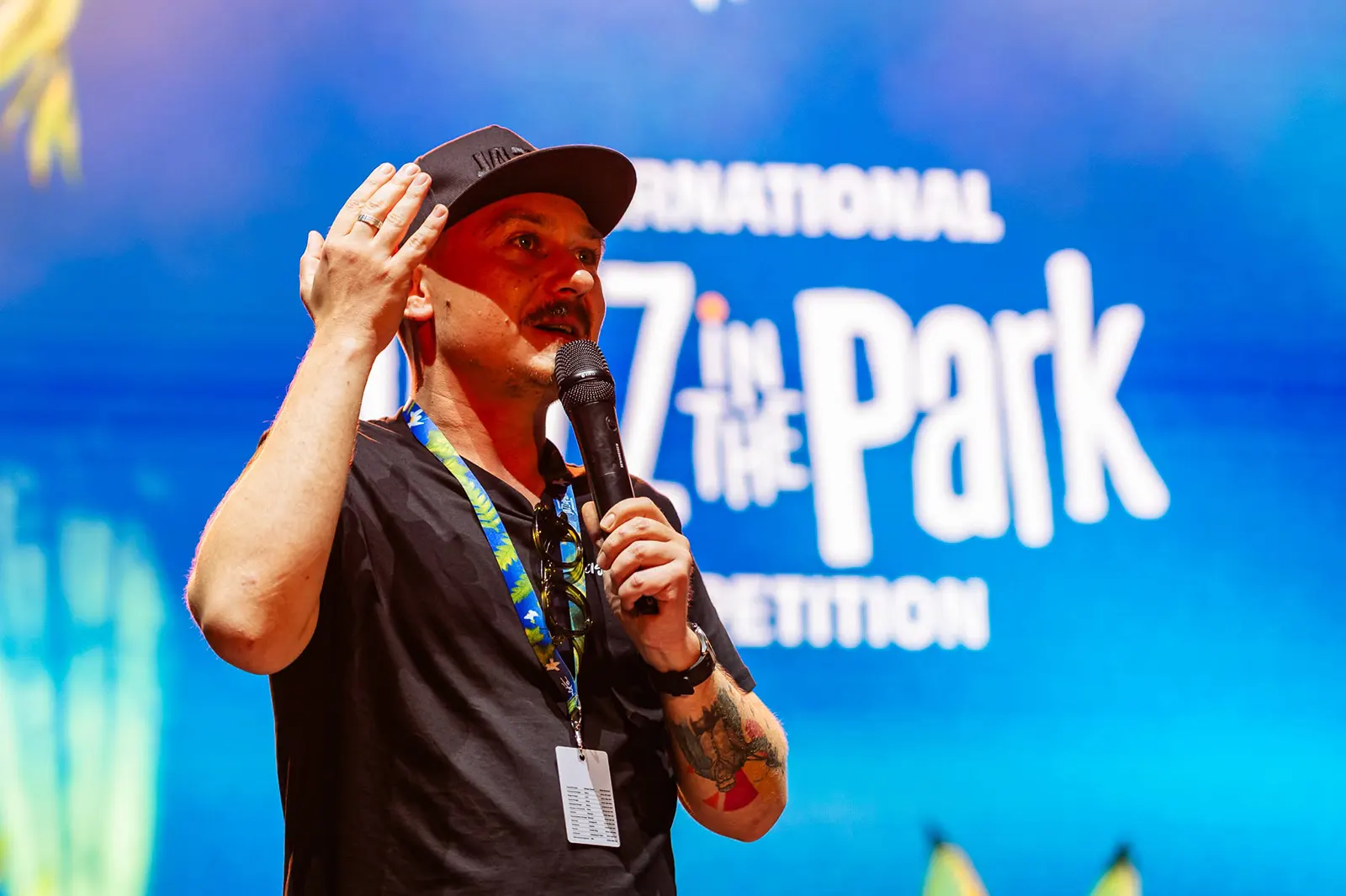 Alin Vaida pe scena Jazz in the Park Competition 2026