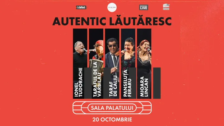Autentic Lăutăresc cu Taraful de la Vărbilău, Taraf de Caliu și Ionel Tudorache @ Sala Palatului