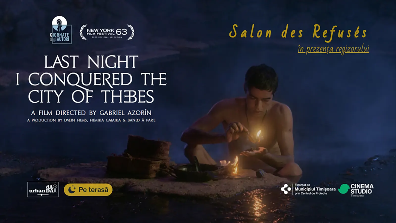 Program Cinema Timisoara | Azi-noapte am cucerit Teba la Salon des Refusés - Cinema Studio Timisoara sept 2026