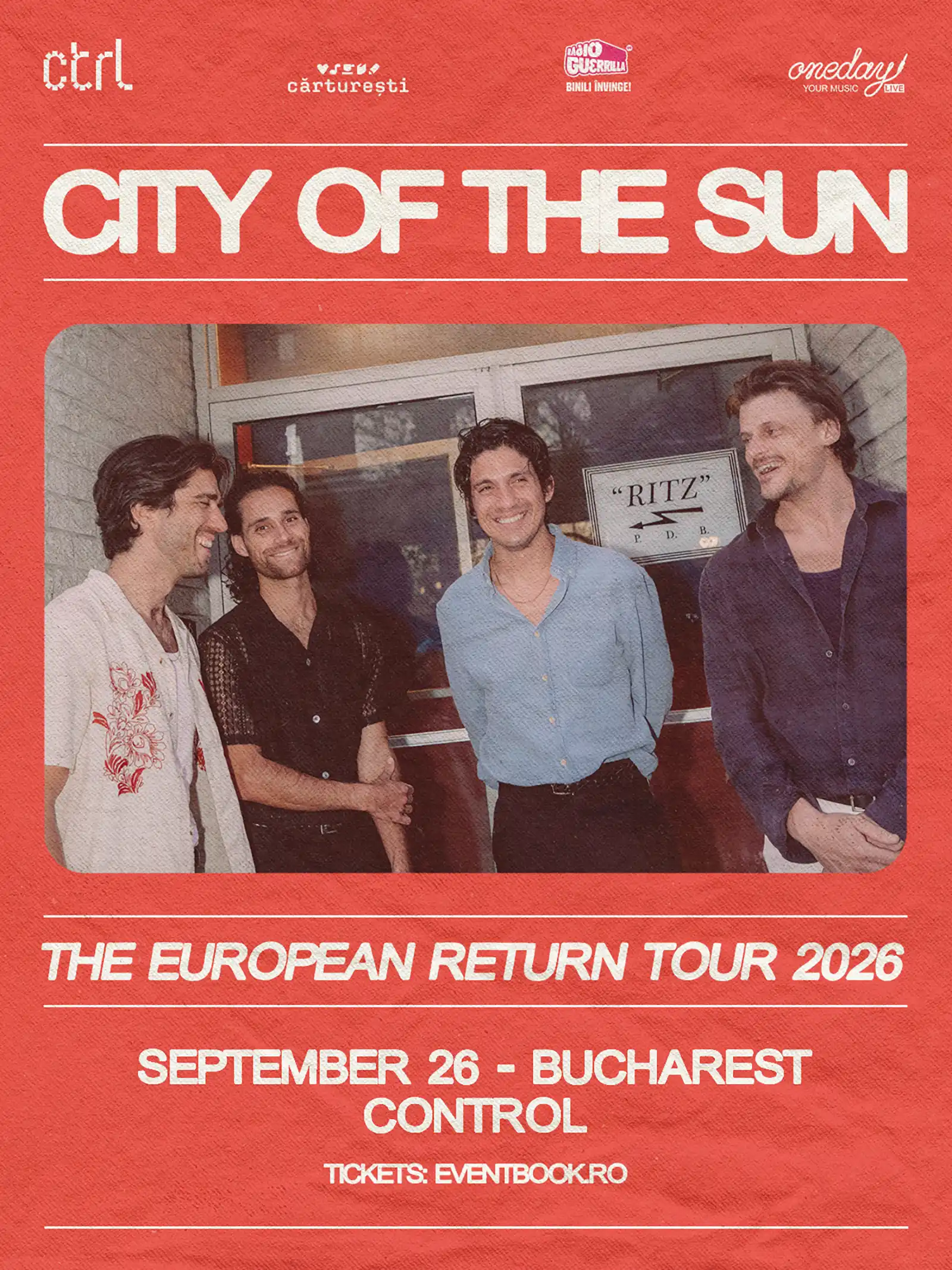 În premieră la București: City of the Sun prezintă live universul Under the Moon