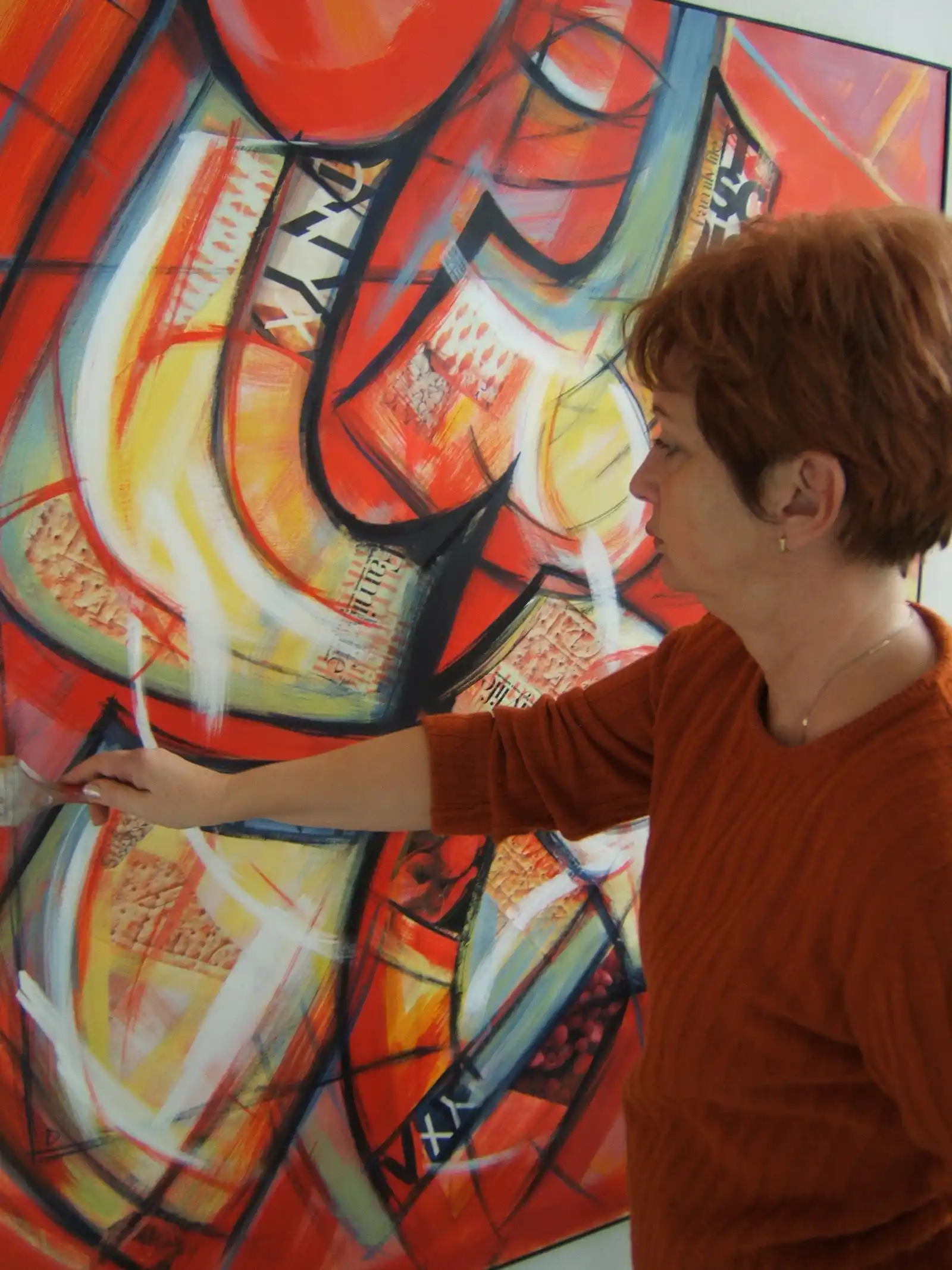 &bdquo;Tăceri suprapuse&rdquo; &ndash; expoziție de pictură Daniela Orăvițanu